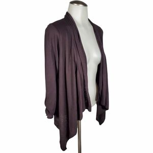 BELLE DU JOUR Brown Cardigan NWT Size M